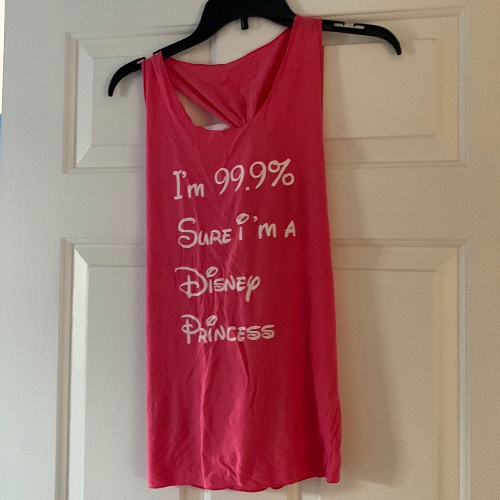 Dolly Bows Disney Princess Tank Top Size Small